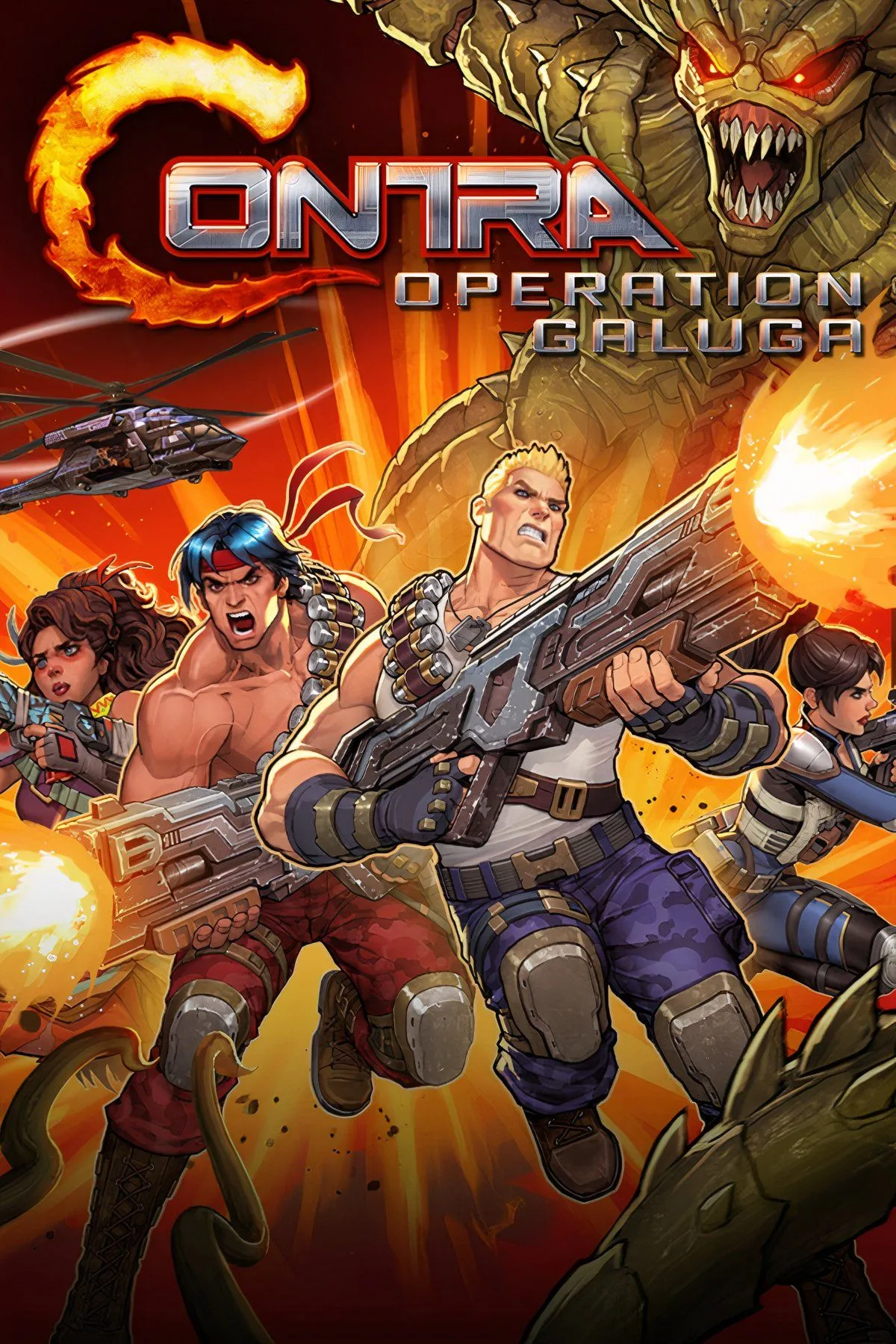 Ảnh tổng hợp gameplay game Contra 3: The Alien Wars trên máy SNES