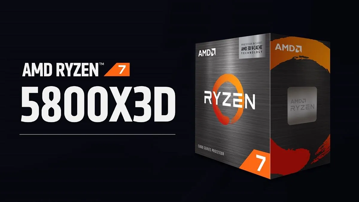 CPU AMD Ryzen 7 5800X3D, chip hiệu năng cao cho nền tảng AM4