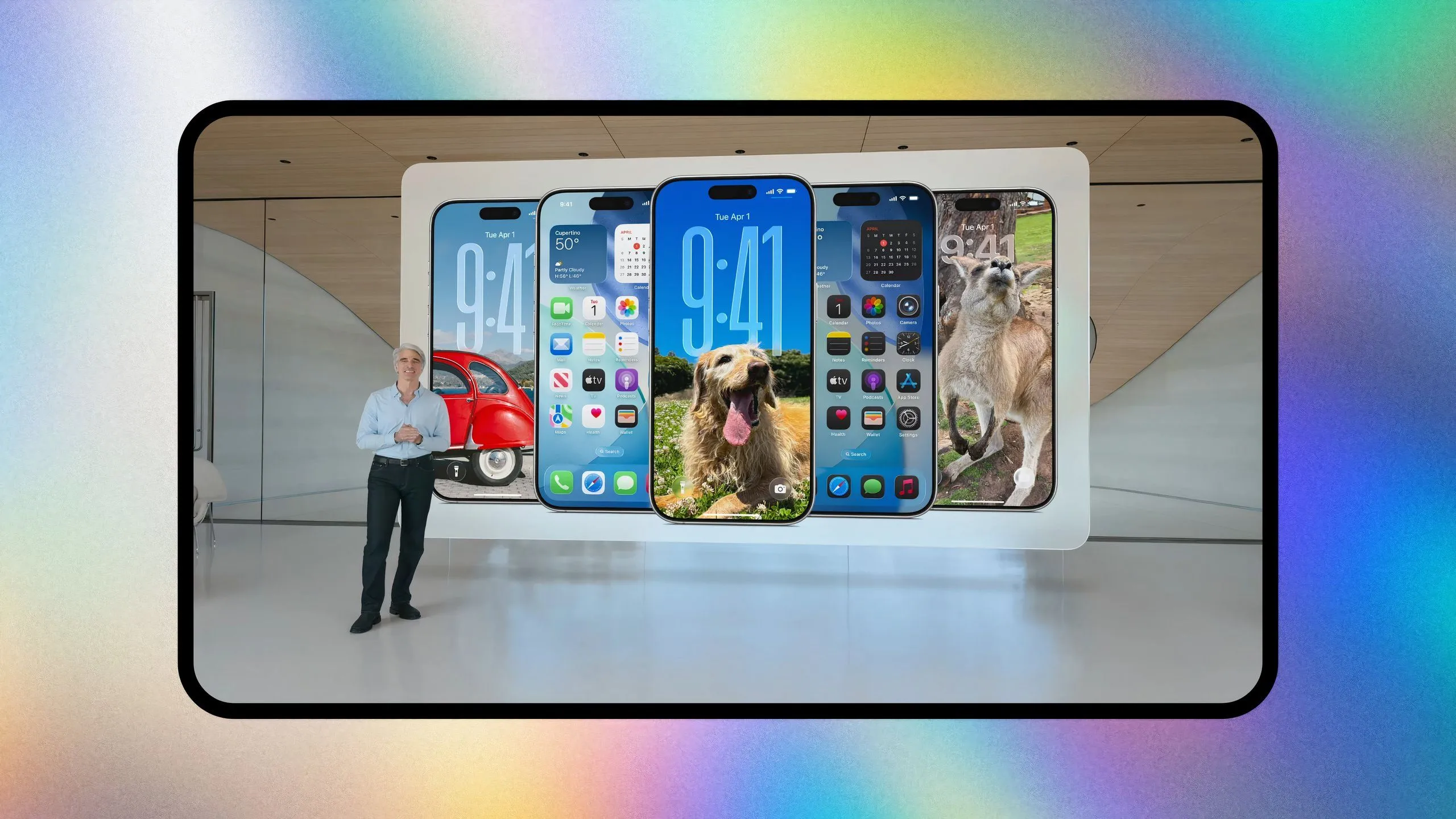 Giao diện phần mềm 'Liquid Glass' mới trên hệ điều hành Apple