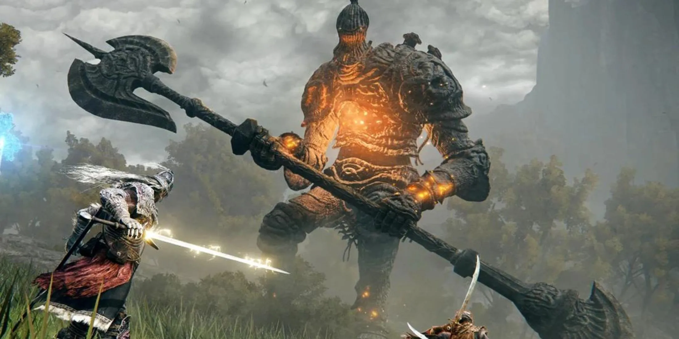 Golem đá khổng lồ, một dạng boss trong Elden Ring