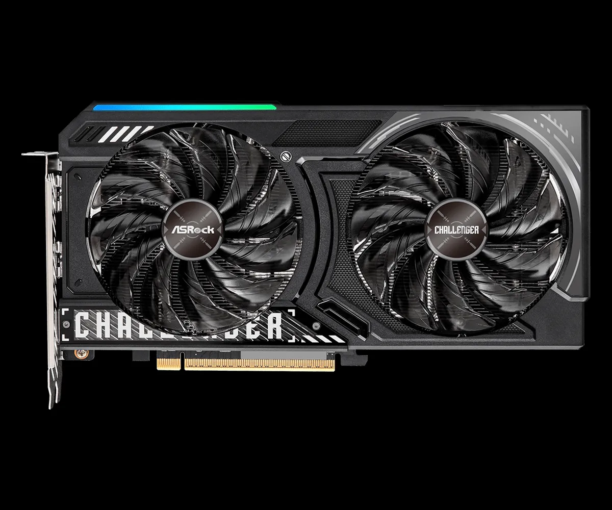 Hình ảnh card đồ họa ASRock AMD Radeon RX 9060 XT Challenger 16GB OC trong hộp