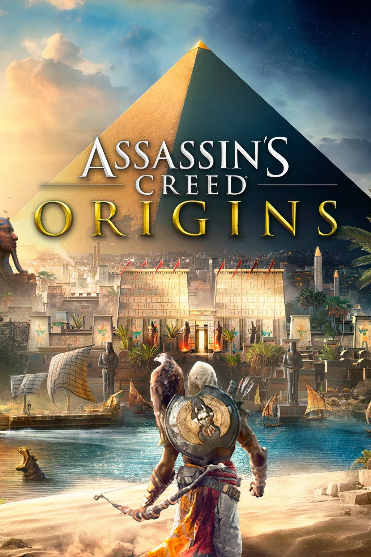Khung cảnh Ai Cập cổ đại từ Assassin's Creed Origins