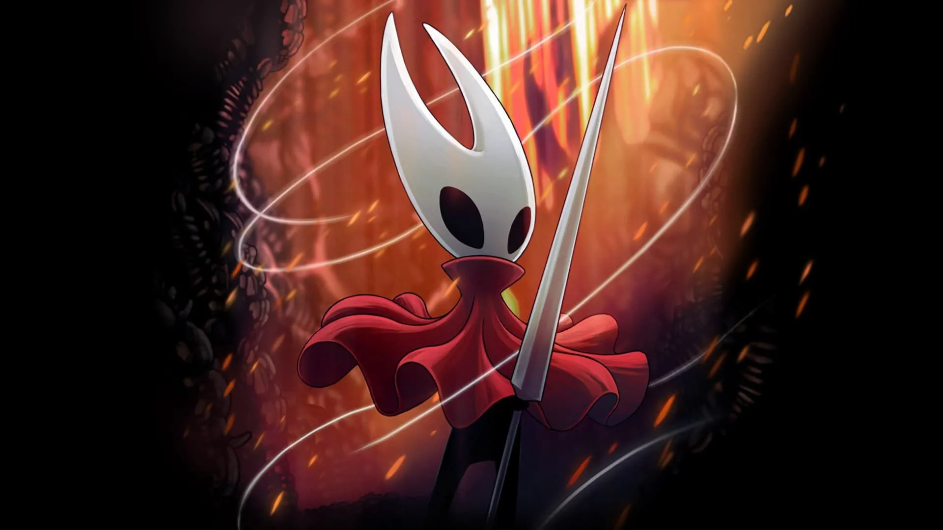 Logo chính thức của game Hollow Knight: Silksong
