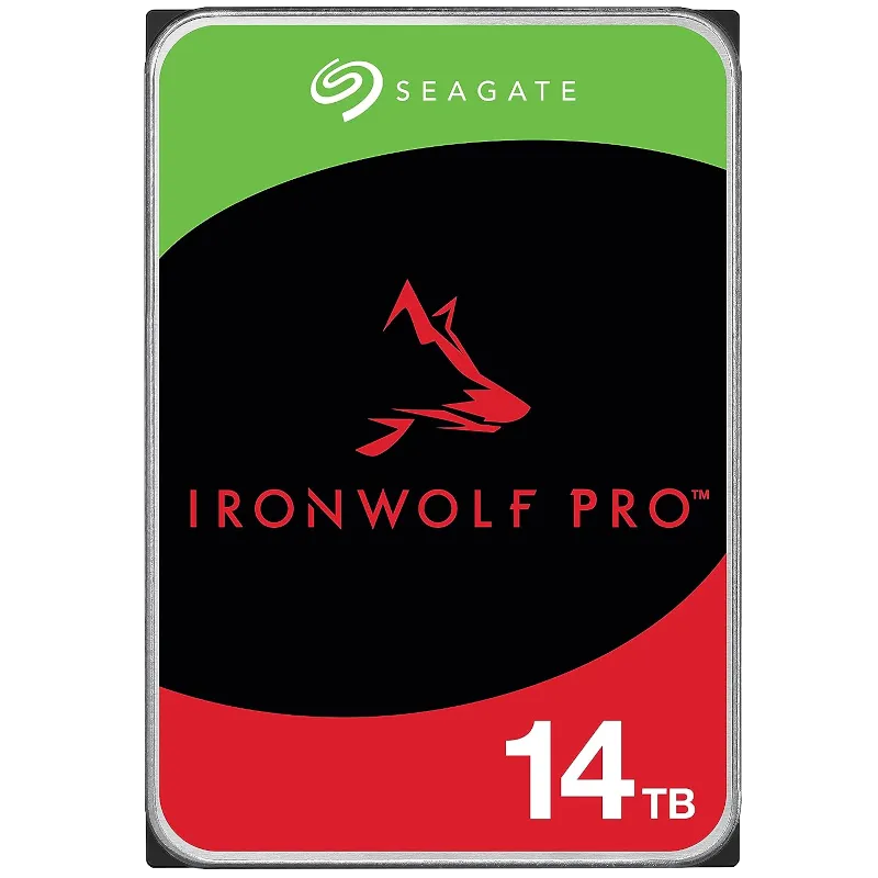 Ổ cứng Seagate IronWolf Pro 14TB, chuyên dụng cho hệ thống NAS