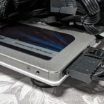 Ổ cứng SSD SATA Crucial BX500, một loại lưu trữ đang dần nhường chỗ cho NVMe.