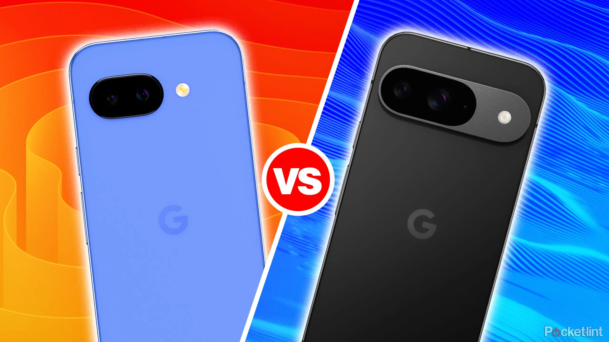 So sánh thiết kế giữa Google Pixel 9a và Google Pixel 9