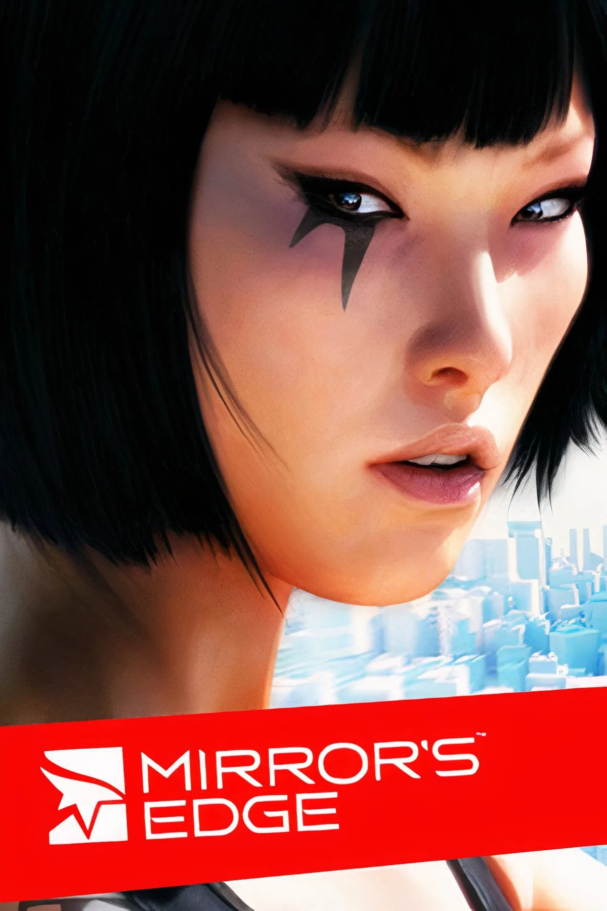 Tổng hợp hình ảnh về game Mirror's Edge, nổi bật với phong cách nghệ thuật tối giản và lối chơi parkour góc nhìn thứ nhất.