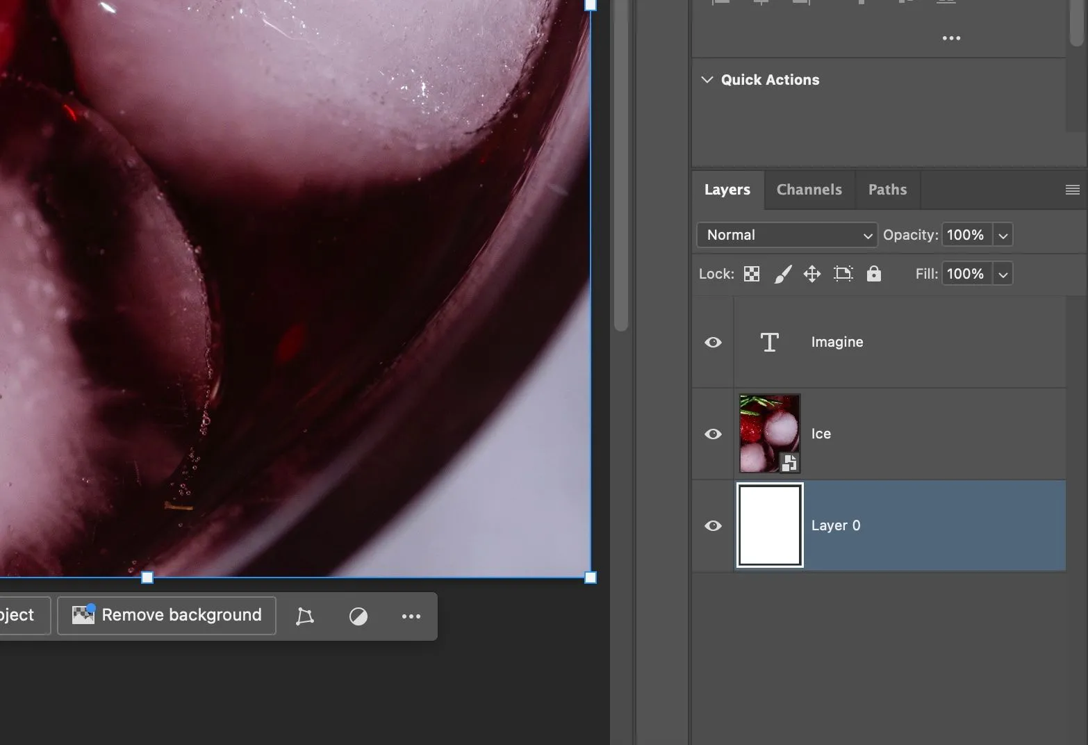 Cửa sổ Layers trong Photoshop với nhiều lớp thiết kế và các tùy chọn hiển thị/ẩn, điều chỉnh