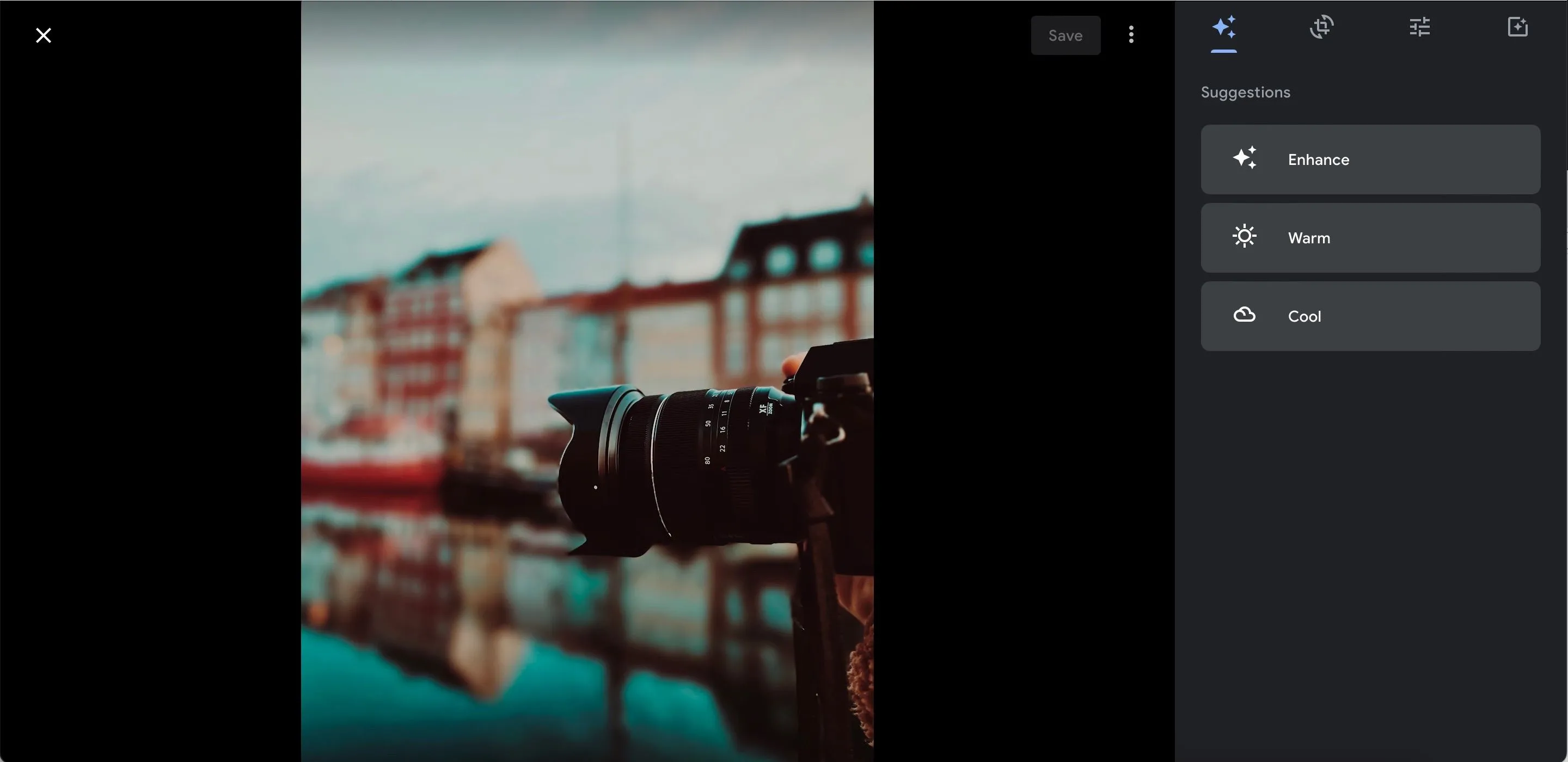 Các công cụ chỉnh sửa ảnh tích hợp AI có sẵn trong Google Photos