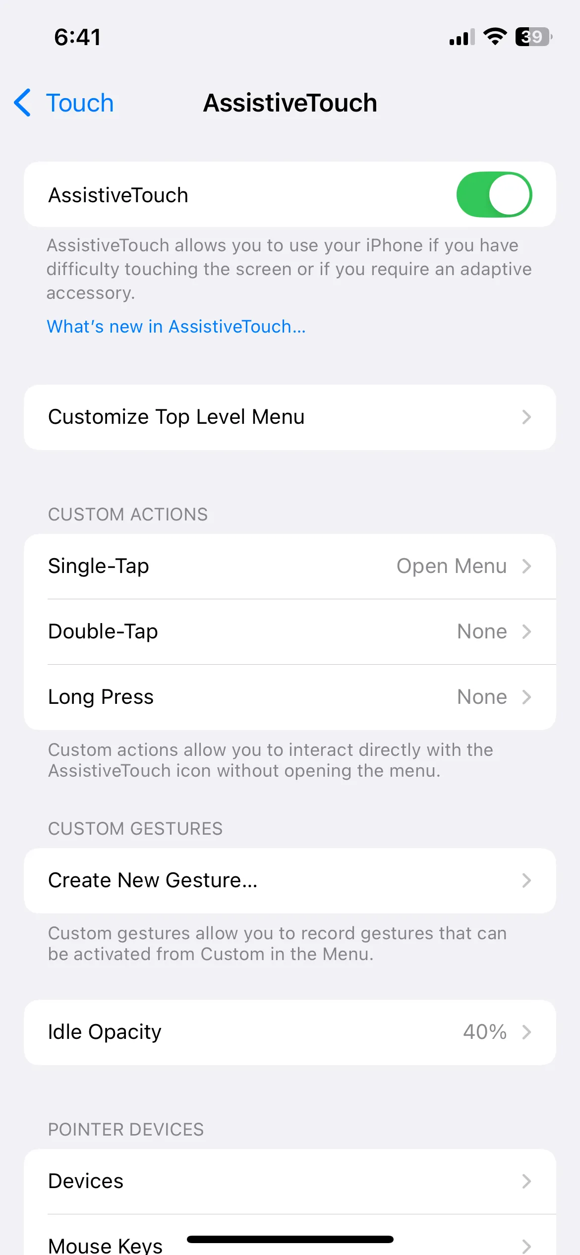 Cài đặt AssistiveTouch trên iPhone giúp truy cập nhanh các chức năng