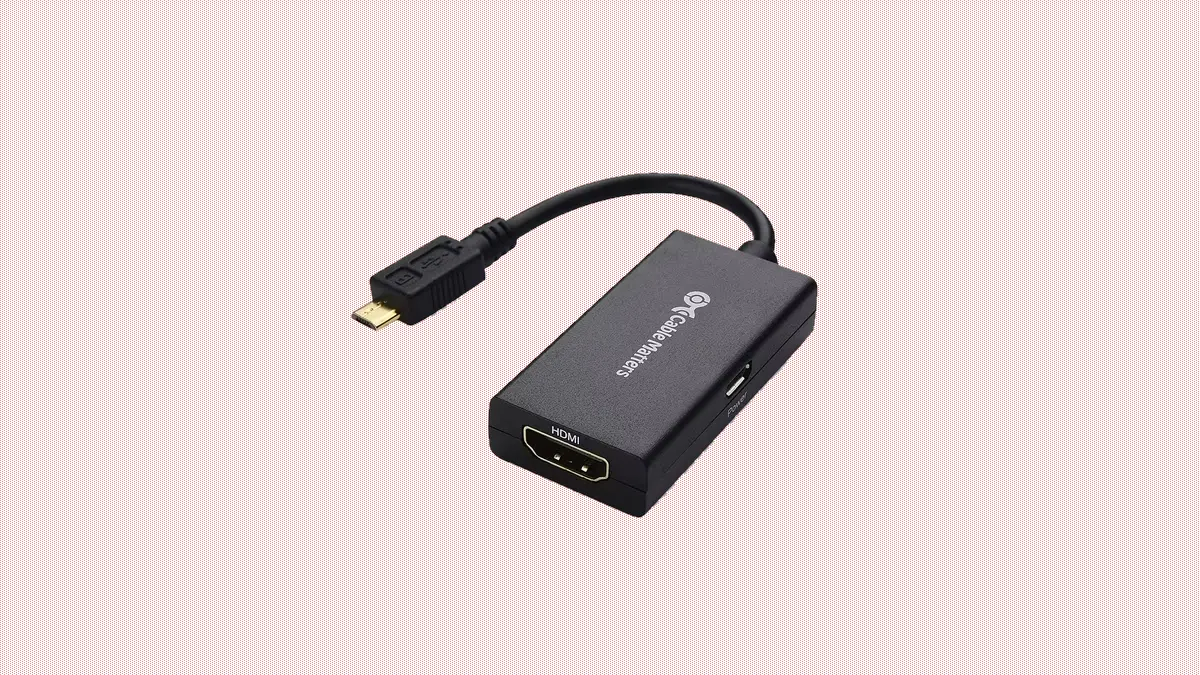 Cáp Micro USB MHL sang HDMI Cable Matters tích hợp cổng sạc USB