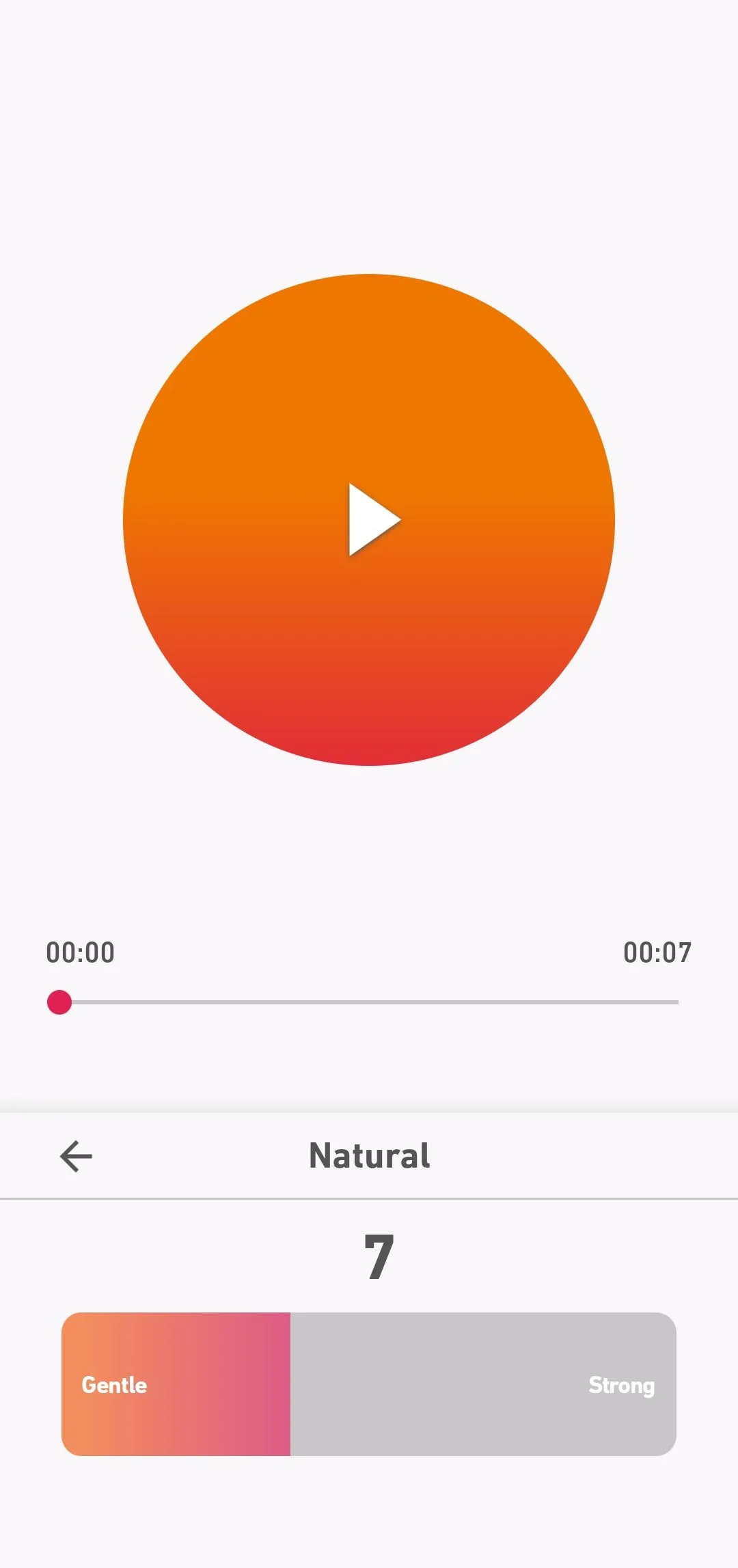Dolby On hiển thị tùy chọn điều chỉnh mức EQ cài đặt sẵn
