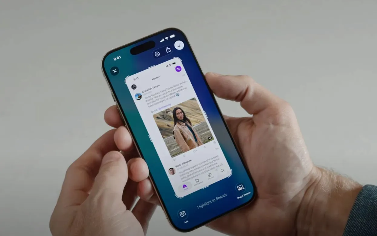 Khả năng sử dụng Trí tuệ Hình ảnh trên iPhone chạy iOS 26