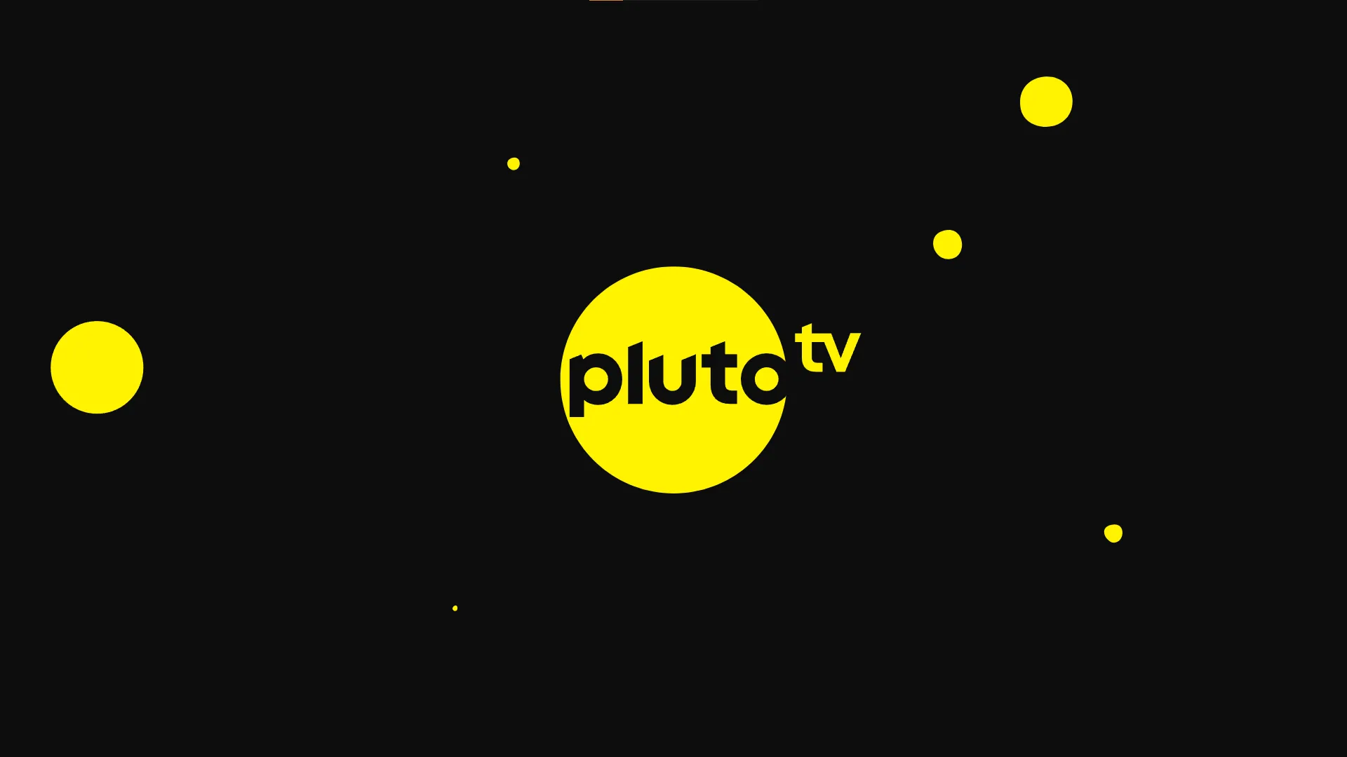 Logo Pluto TV, đại diện cho một ứng dụng truyền hình miễn phí với nhiều kênh giải trí hấp dẫn trên Roku.