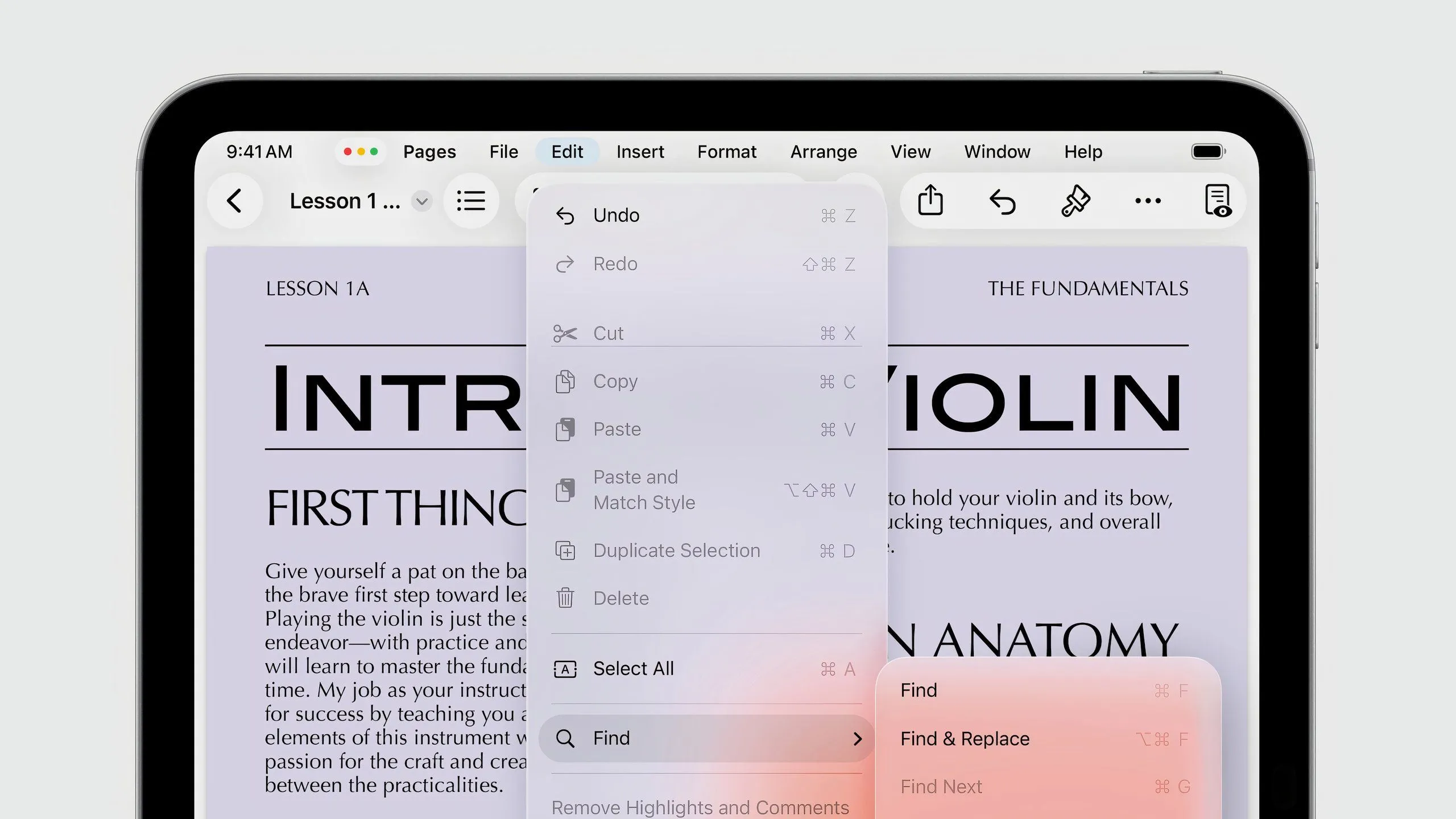 Thanh Menu mới của iPadOS 26 trong sự kiện Apple WWDC 2025