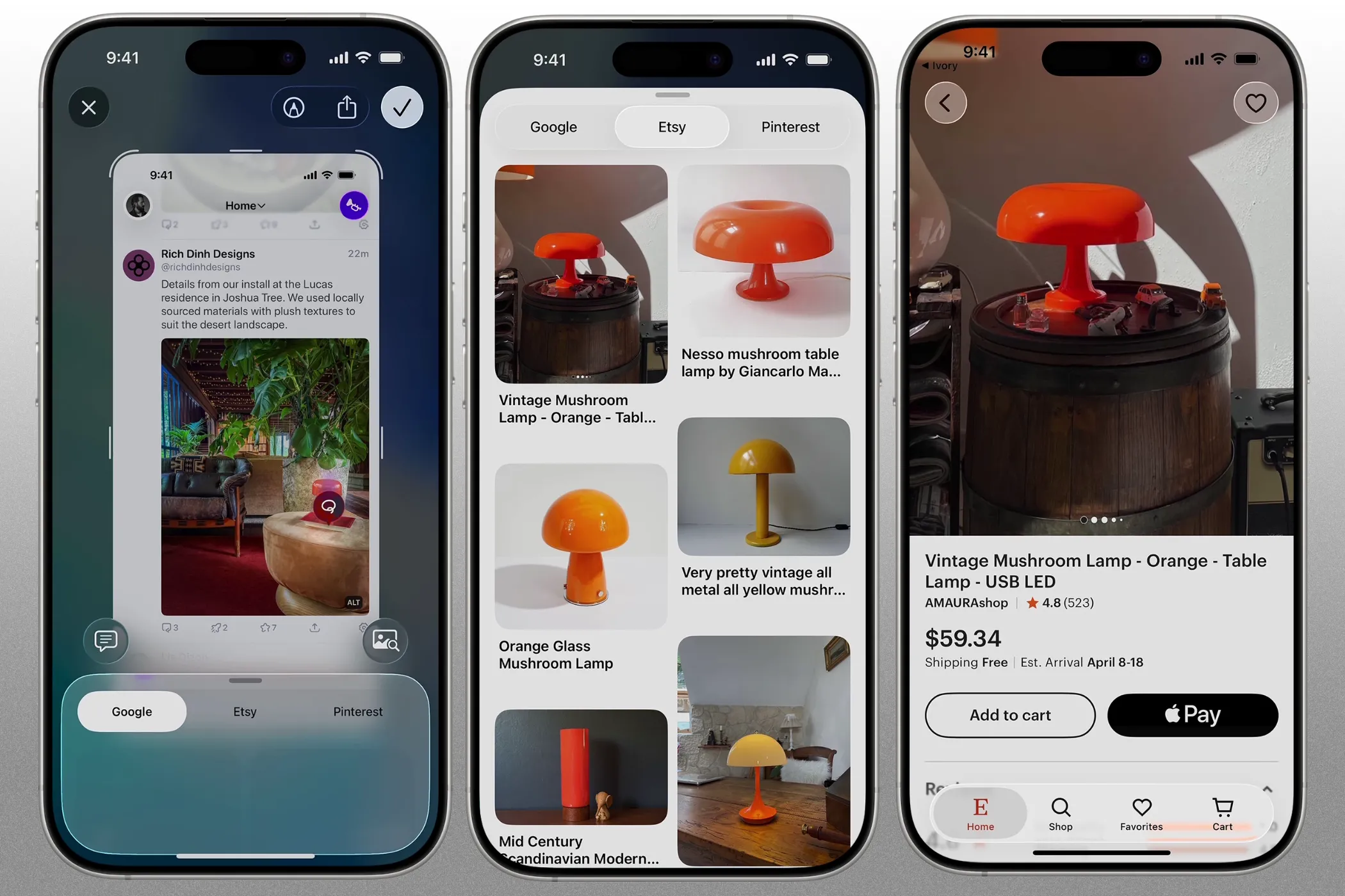 Tìm kiếm hình ảnh thông minh Visual Intelligence trên iPhone