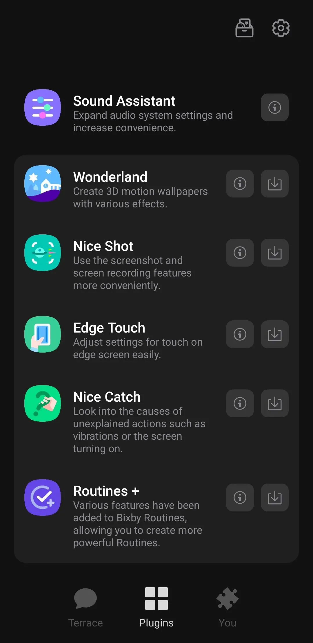Ứng dụng Good Lock trên điện thoại Samsung (cần cho Sound Assistant)